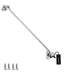 16 inch Stainless Steel 304 Heavy Duty Cabin Hook and Eye Lock for Shed, Gate or Garage Door - CASKIE