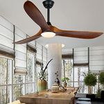 Farmhouse Rustic Ceiling Fans with 