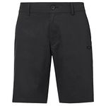 Oakley Men's Chino Icon Short Golf, Blackout, 36