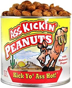 ASS KICKIN' Peanuts - Ultimate Spicy Gourmet Gift Peanuts(Habanero) (340g (12oz))