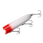 Heddon Lures X2500RH Lucky 13 Fishing Lures, Red Head, 3 3/4", 5/8 oz