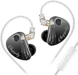 CCA Rhapsody in Ear Monitors Headphones, 2DD+4BA Hybrid Driver HiFi IEMs Earphones with 4 Tuning Switches HiFi Bass Noise Isolation Wired Earbuds in-Ears for Singer Musician Audio Engineer Audiophile