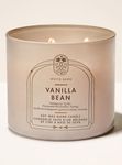 Bath & Body Works Vanilla Bean 3-Wick Candle| Long-Lasting Home Fragrance | Soy Wax Blend | Bedroom & Living Room Decor | Jar Candles for Gifting|Burn Time - Upto 45 Hours| 411 g / 14.5 oz