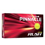 Pinnacle Rush Golf Balls, Yellow (15 Ball Pack)