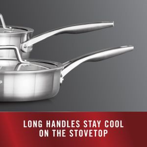 Calphalon Premier 11-Piece Cookware Set – Nonstick Pots and Pans