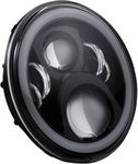 Custom Dynamics Headlamp - 7" - LED - Black CD-7-14-B