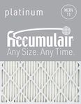 Accumulair Platinum 16x25x1 (15.75x24.75) MERV 11 Air Filter/Furnace Filters (4 pack)