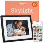 Skylight 10 Inch Digital Photo Frame - HD Touch Screen Digital Picture Frame, WiFi Enabled with Load from Phone Capability - Smart Photo Hub for Friends and Family, Black