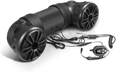 BOSS Audio ATV25B All-Terrain/Marine 6.5" 450-Watt Speaker & Amp System with Bluetooth