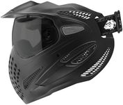 Maddog Dye SE Special Edition Paintball Mask Goggle System | Replaceable SLS Thermal Dual-Pane Anti Fog Lens | Adjustable Full-Face Safety Certified Protection - Black with Smoke Lens