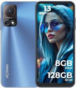 HOTWAV Note 13 Teléfono Móvil Libres 2024, 8GB + 128GB/1TB Android 13 Moviles Octa Core 6,6" HD+, Cámara 50MP, 5160mAh Smartphone 4G Dual SIM Telefonos moviles GPS/OTG/Fingerprint/Face ID/WiFi-5G