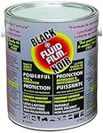 Fluid Film Black Non-Aerosol, Long Lasting Corrosion, Penetrant & Lubricant, Anti-Rust Coating, Protects All Metals in Marine and Undercoating in Automotive & Snow-Handling Vehicles, 1 Gallon