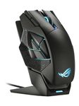 ASUS ROG Spatha X Wireless Gaming Mouse (Magnetic Charging Stand, 12 Programmable Buttons, 19,000 DPI, Push-Fit Hot Swap Switch Sockets, ROG Micro Switches, ROG Paracord and Aura RGB Lighting)