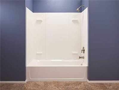 Mustee 557WHT Durawall Fiberglass Bathtub Wall Surround, White