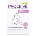 Proceive® Breastfeeding Supplement - Vitamins for New Mums After Childbirth, 60 Capsules - Vegan