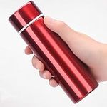 150ml Mini Cute Coffee Vacuum Small flasks Small Capacity Portable Stainless Steel Travel Drink Water Bottle Insulated Cup (red)