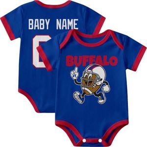 KREDE Buffalo Baby Clothes Custom Short Sleeves for Baby Boy Gifts