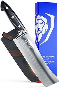 DALSTRONG Nakiri Knife - 7" (18 cm) - Vegetable Knife - Centurion Series - Swedish 14C28N High - Carbon Stainless Steel - G10 Handle - w/Sheath