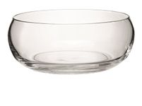 LSA Serve Low Bowl Ø27.5cm Clear| 1 Unit | Mouthblown & Handmade Glass | SZ10