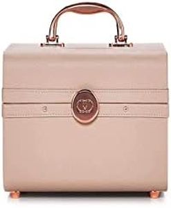 Caboodles CAB30005D Life & Style Small Train Case, Makeup Cosmetic Case Organizer Small Train Case