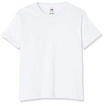 Fruit of the Loom Childrens/Kids Unisex Valueweight Short Sleeve T-Shirt (12-13) (White)