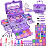 Washable Makeup Set Toy, 22PCS Real