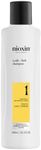 Nioxin Scalp + Hair Thickening System 1 Shampoo, For Natural Hair with Light Thinning, 10.1 fl oz (Packaging May Vary)