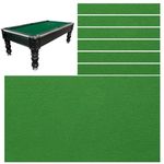 FUYAO Pool Table cloth Felt Replacement Kit,7ft/8ft/9ft/11ft Indoor Sports Game Durable Billiard Tabel Cloth Cover with 6 Bottom Cloth for A Variety Of Games Snooker