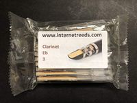 Reeds for Clarinet Eb 3 Packet of 10 Long Lasting Premium Quality For Professional and Amateur Musicians FREE UK DELIVERY INTERNETREEDS