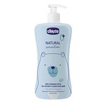 Chicco Natural Sensation Baby Bodywash & Shampoo with Aloe & Chamomile, 500 ml |Ultra Soft Hair & Deeply Nourished Skin |No Tears Formula |No Harmful Ingredients |Dermatologist & Pediatrician Approved