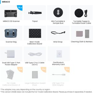 Revopoint MIRACO 3D Scanner – 16GB High-Precision Handheld Device