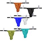 Faringoto Gay Underwear Mens Thongs Jockstrap Men Solid G Strings Thong