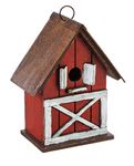 Topadorn Hanging Bird House Outdoor Garden Decorative Wooden Birdhouse