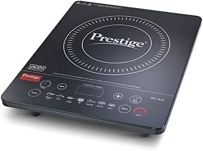 Prestige Pic 15.0+ 1900-Watt Induction Cooktop (Tempered Glass, Black)
