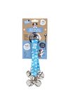 Nice Paws Dog Door Bell - 7 Extra Loud Dog Door Bells for Potty Training - Durable, Chew-Resistant Potty Bells for Dogs Adjustable Length, Puppy-Friendly for Easy Communication (Blue)