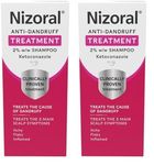 Nizoral Anti-Dandruff Shampoo 60Ml (Pack of 2)