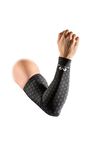 McDavid 6579 Ucool Arm Cooling Arm Compression Sleeves with 50+ UV Sun Protection, Black, Adult Medium