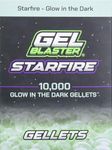 Gel Blaster Starfire Gellets - Official Refill Ammo for Starfire Gel Blasters - Glow-in-The-Dark UV Activated Tracer Night Rounds - Increased Blasting Performance & Accuracy (10,000) - Ages 14+