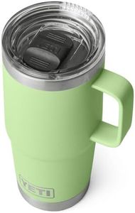 YETI Rambler - Taza de viaje de acero inoxidable aislada al vacío con tapa Stronghold, lima clave, 591 ml