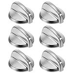 WB03T10325 Heavy Metal Knobs 6 Pack