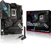 ASUS ROG Strix Z690-F Gaming WiFi 6E LGA1700(Intel 12th Gen) ATX Gaming Motherboard(PCIe 5.0,DDR5,16+1 Power Stages,2.5Gb LAN,BT v5.2,Thunderbolt 4,4xM.2,Front Panel USB 3.2 Gen 2x2 Type-C Connector)