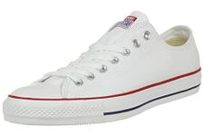 Optical White Converse Low Tops size 5 UK