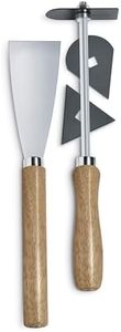Steinel Paint Stripping Scraper Set 5 Piece Including 3 Universal Blades Blade Holder and Spatula