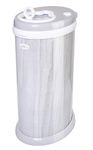 Ubbi Steel Odor Locking Portable Diaper Disposal Bin, No Special Bag Required, Easy To Use, Modern Design, Must Have Diaper Pail, Nappy Bin, Capacity of 55 diapers, Ivory