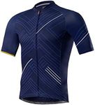 Santic Men's Cycling Jersey Short Sleeve Men Tops Mountain Biking Shirts Bicycle Jacket with Pockets