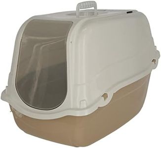 Kerbl Katzentoilette mit Pendeltör + Geruchsfilter Toilette mit Tragegriff