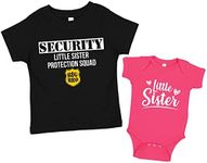 Security for My Little Sister Matching Big Brother Little Sister Shirts