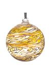 Sienna Glass 50th Wedding 10cm Friendship Ball