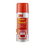 3M PhotoMount Spray Adhesive, 1 x 400 ml Can, Ideal for mounting photographs, prints and pictures