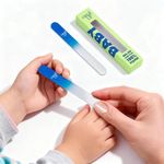 Crystal Baby Nail File 2 in, Gentle and Safe for Delicate Glass Nails File, Hygienic and Durable, Perfect for Newborns and Infants, Ideal for Stress Free Nail Trimming